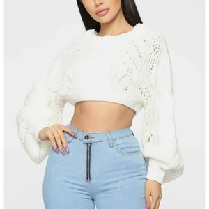 Hiding Secrets Sweater - Ivory